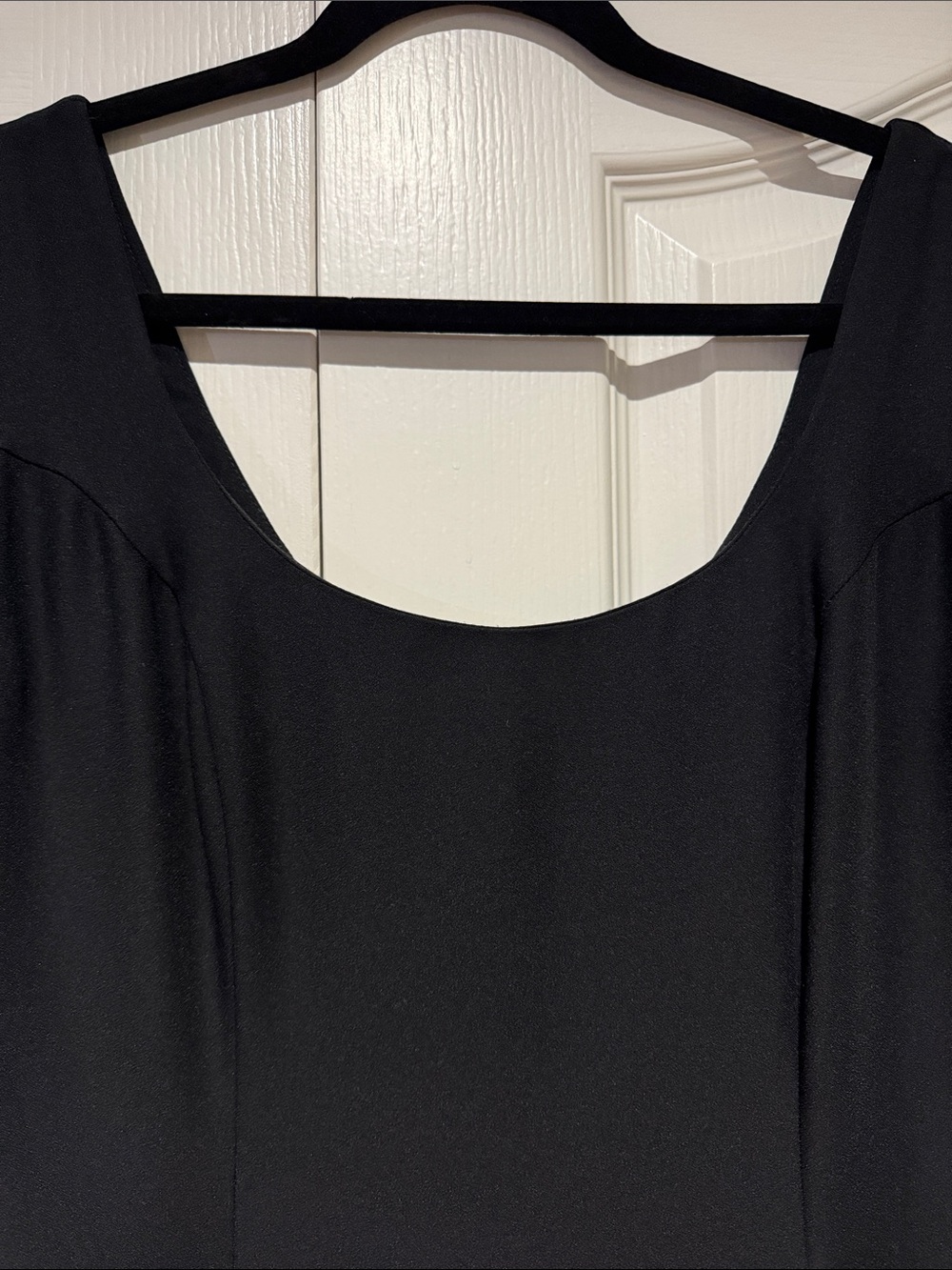 Joseph Ribkoff Black Short-Sleeve Scoop-Neck Midi Dress - Picture 4 of 9